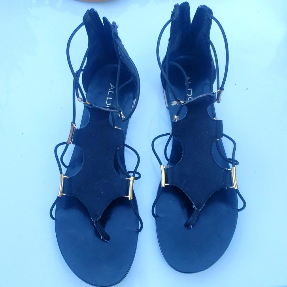 Black sandals